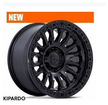 Kipardo R2802 9x18/6x139.7 D95.1 ET15 4 диска черный матовый купить,NaN