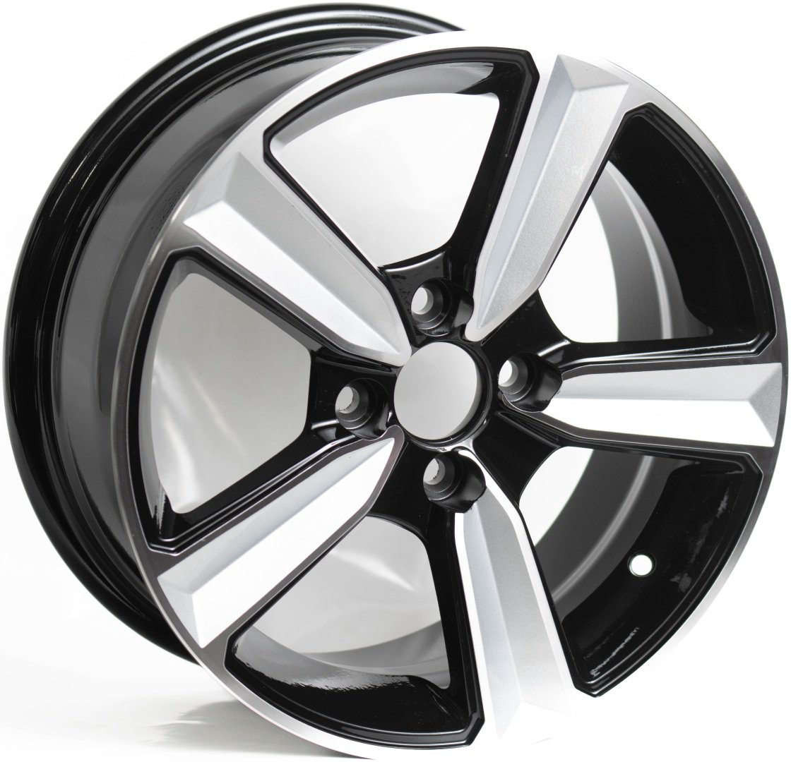 Kipardo FBX057-6 7x16/5x114.3 D73.1 ET30 4 диска черный, серебристый купить,NaN