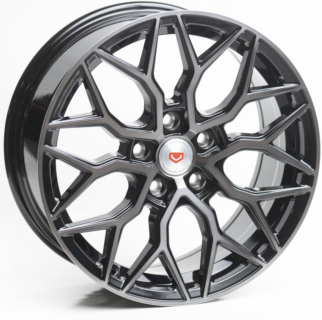 Kipardo HF-2 7.5x17/5x114.3 D67.1 ET38 4 диска черный, серебристый купить,NaN