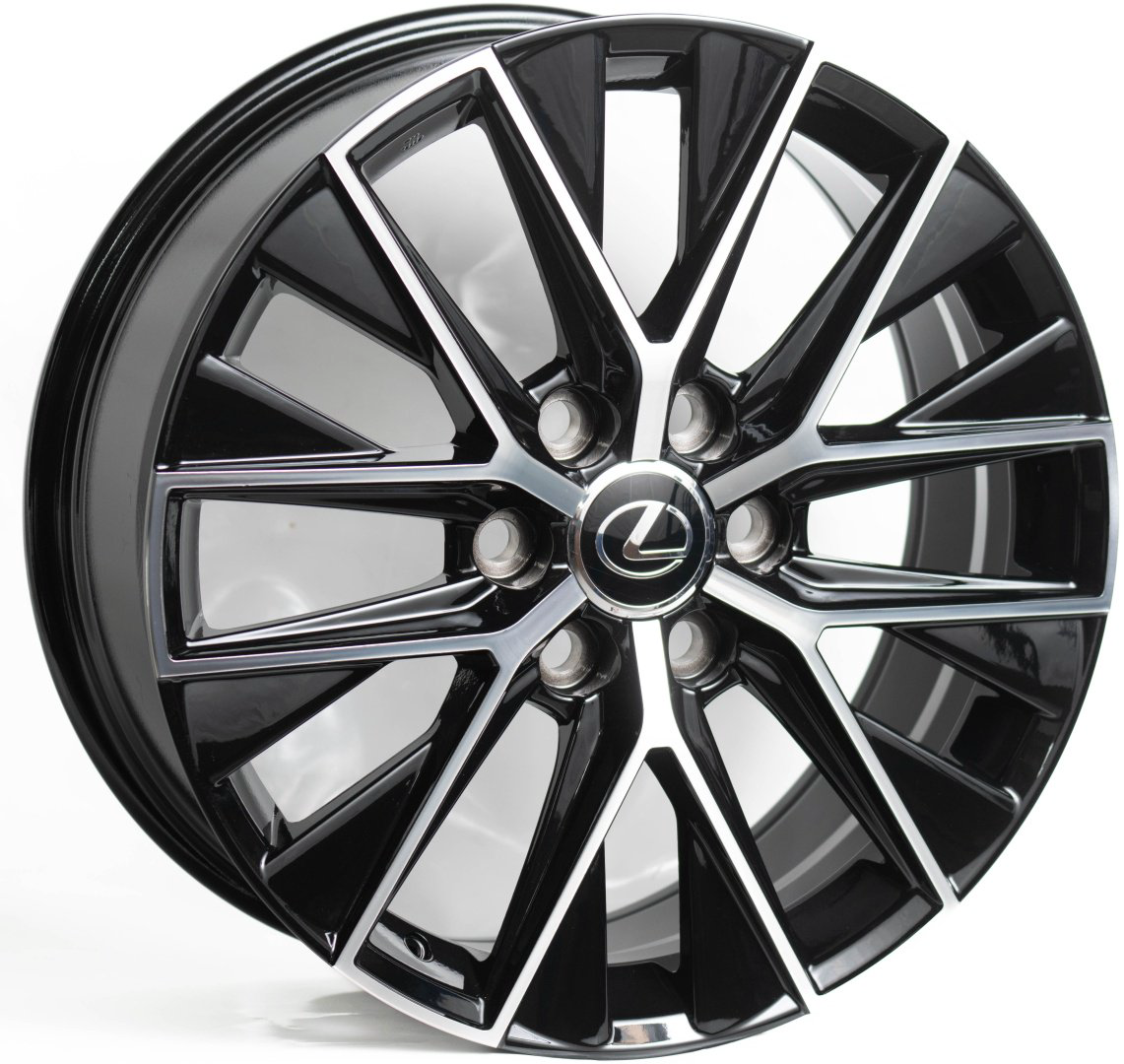 Kipardo H3219F 8x20/6x139.7 D95.1 ET55 4 диска черный, серебристый купить,NaN