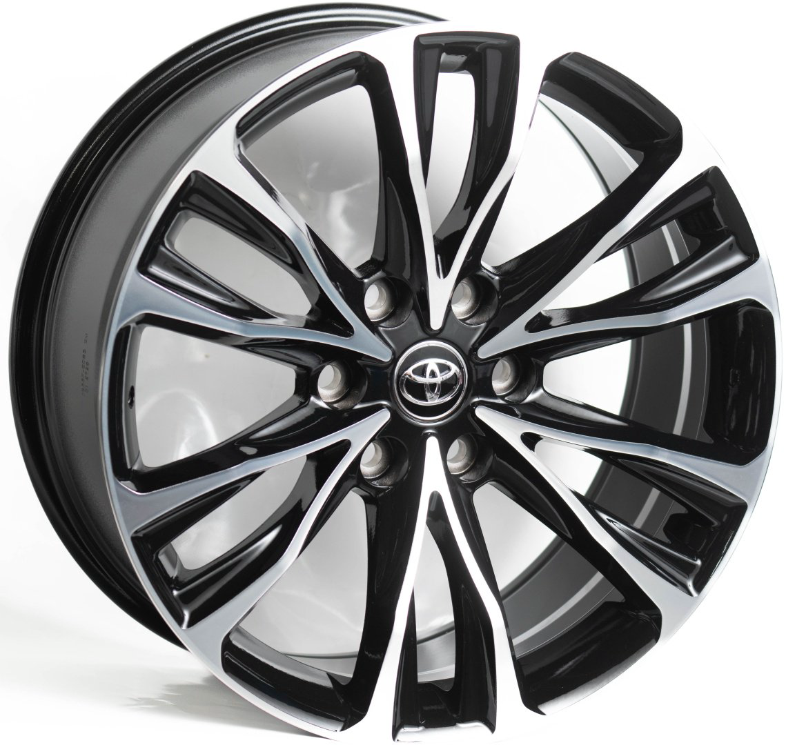Kipardo H3255F 8.5x20/6x139.7 D106.1 ET25 4 диска черный, белый купить,NaN