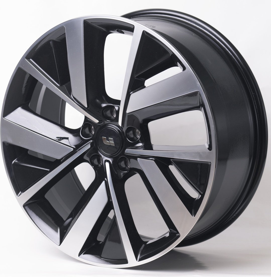 Kipardo H3114F 8.5x20/5x120 D62.5 ET45.5 4 диска черный матовый, серый