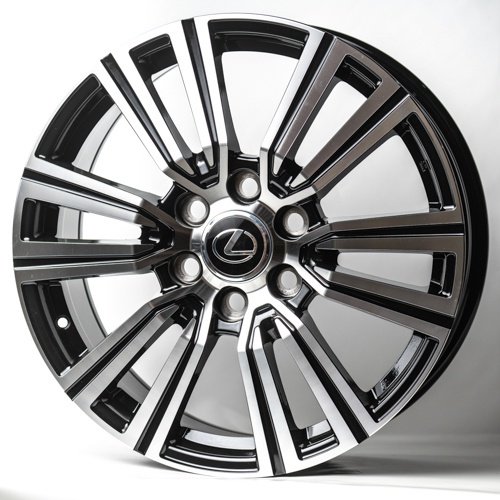 Rimax HP894D 8x20/6x139.7 D95.1 ET60 черный, серебристый