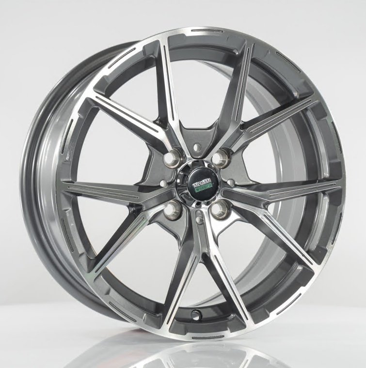 Megami MGM-22 6.5x15/4x100 D60.1 ET36 4 диска серебристый