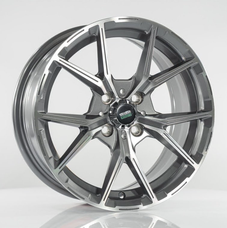 Megami MGM-22 6.5x15/4x100 D60.1 ET36 4 диска серебристый купить,NaN