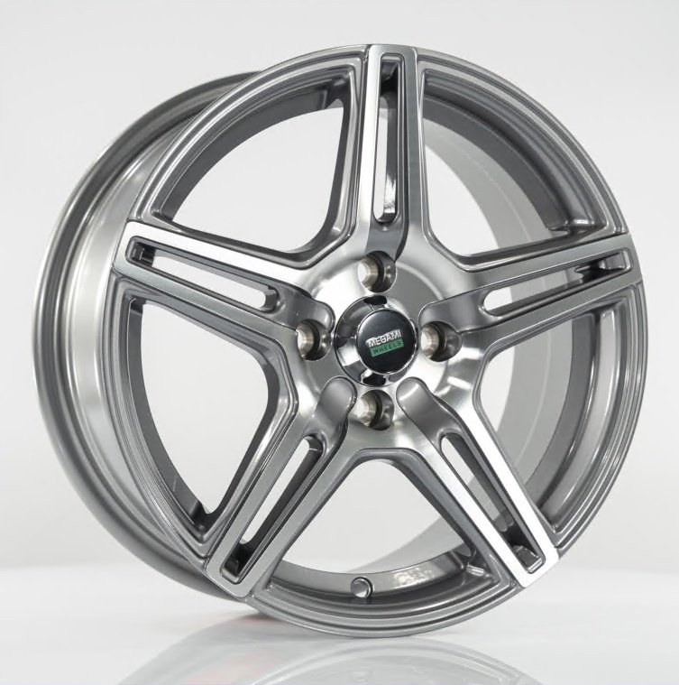 Megami MGM-38 6.5x15/4x100 D60.1 ET36 4 диска серебристый