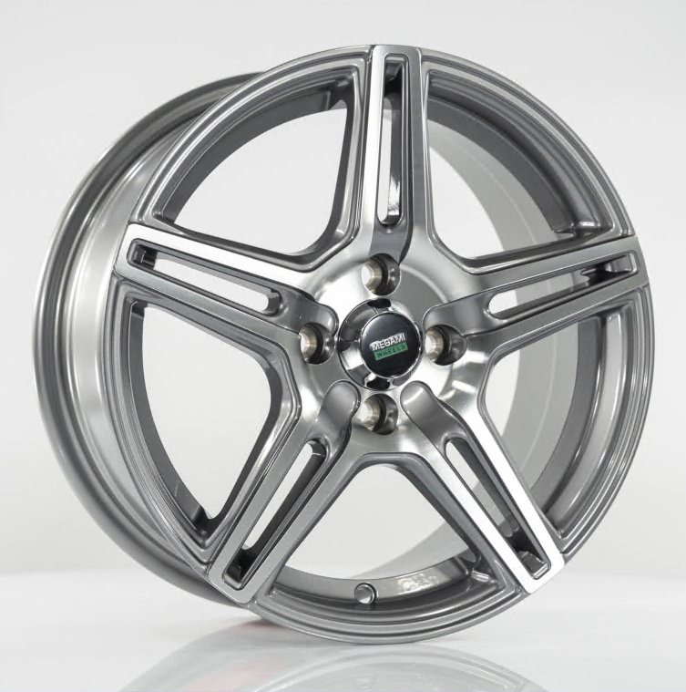 Megami MGM-38 6.5x15/4x100 D60.1 ET36 4 диска серебристый