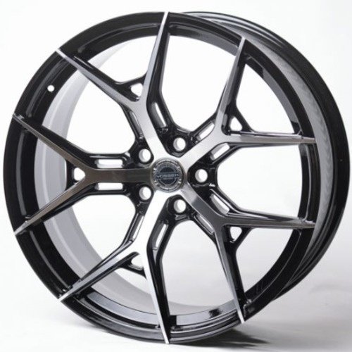 Kipardo S-125-5517 9.5x22/5x120 D73.1 ET35 черный, серебристый