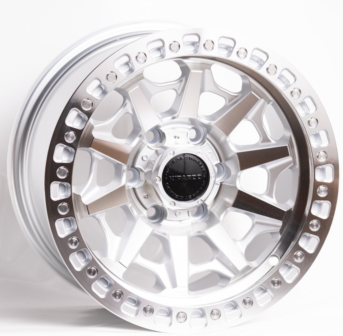 Kipardo LX166 9x18/6x139.7 D110.1 ET0 4 диска серебристый