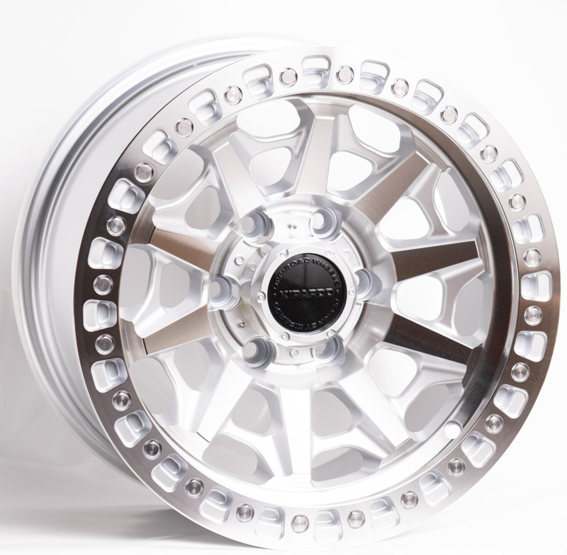 Kipardo LX166 9x18/6x139.7 D110.1 ET0 4 диска серебристый