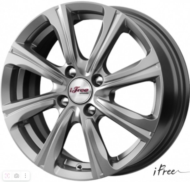 IFree Апероль 6x15/4x98 D58.5 ET35 4 диска серебристый