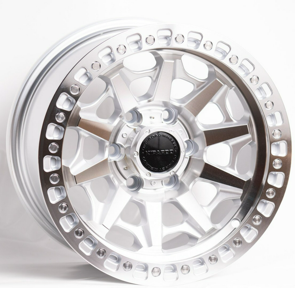 Kipardo LX166 9x17/6x139.7 D110.1 ET0 4 диска серебристый