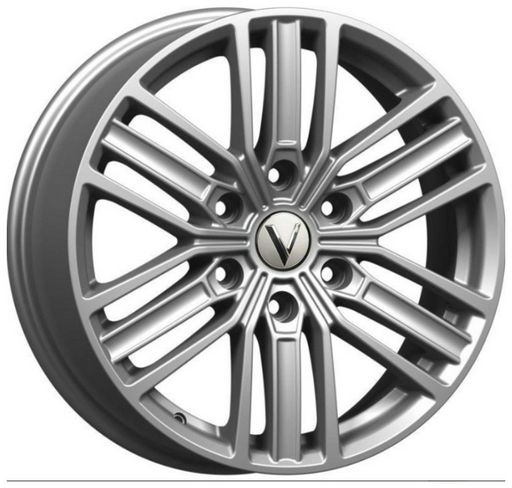 Вектор B218 7.5x18/6x139.7 D100.1 ET25 4 диска серебристый