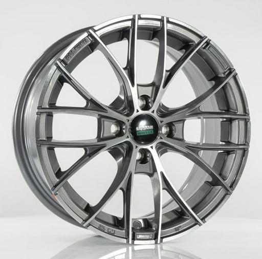 Megami MGM-28 6.5x15/4x98 D58.6 ET35 4 диска серебристый