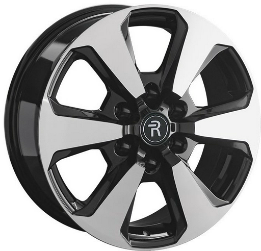 Replay HV53 7.5x18/6x139.7 D75.1 ET42 черный, серебристый