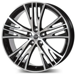 Lizardo XH606 8.5x20/5x114.3 D67.1 ET38 4 диска серебристый