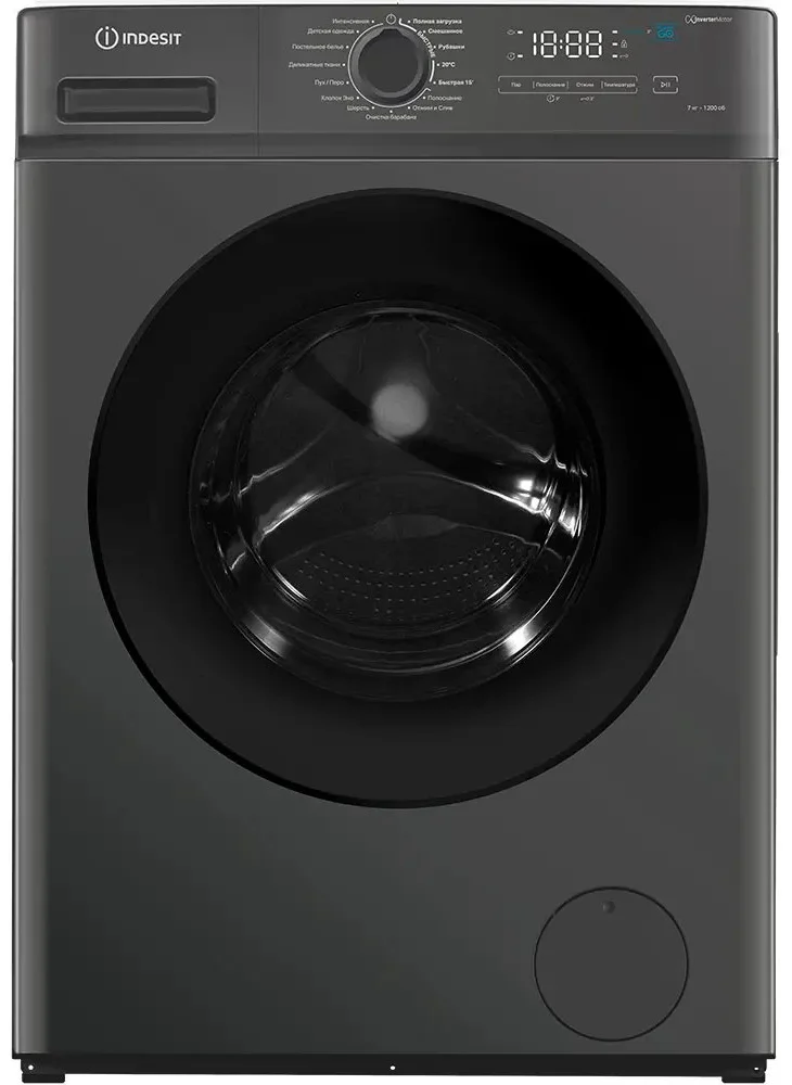 Стиральная машина Indesit IM3 712 SS CIS 60х47.4х84.7см серый
