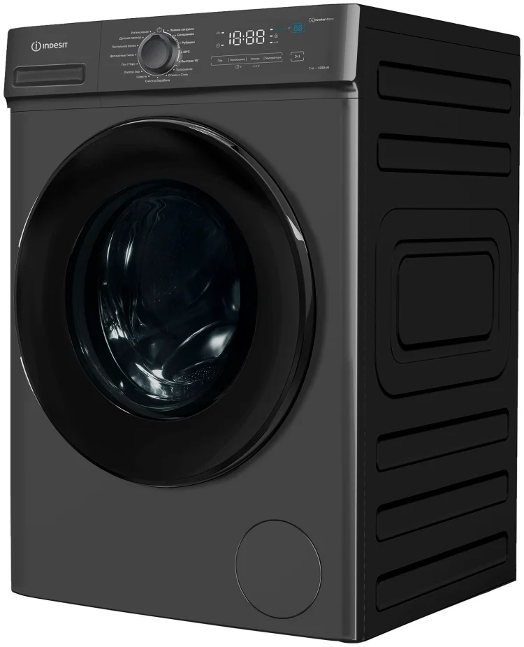 Стиральная машина Indesit IM3 712 SS CIS 60х47.4х84.7см серый
