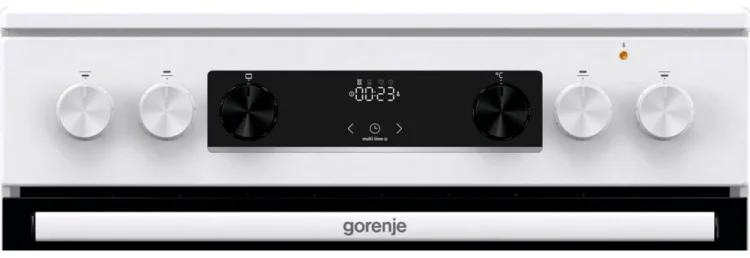 Плита стеклокерамическая Gorenje GEC6C40WD 60х60х85см белый купить,309990