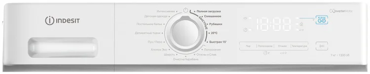 Стиральная машина Indesit IM3 712 WW CIS 60х47.4х84.7см белый