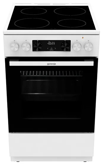 Плита стеклокерамическая Gorenje GEC5C61WG 50×59.4х85см белый