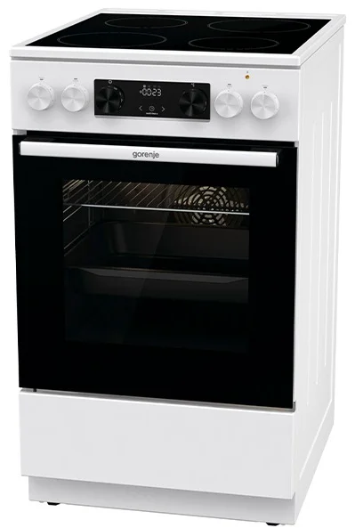 Плита стеклокерамическая Gorenje GEC5C61WG 50×59.4х85см белый