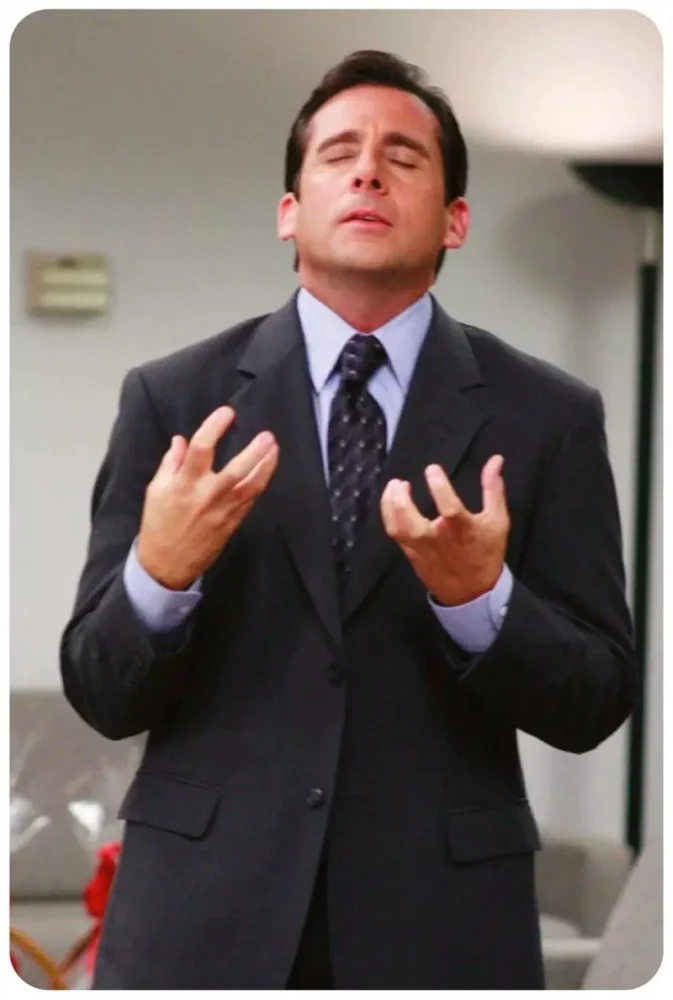 Стикер VLP 3D Mem Michael Scott 1142045 мультиколор купить,2490