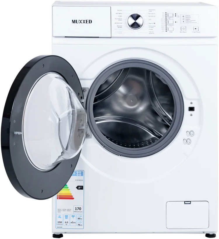 Стиральная машина Muxxed M F60168CB W 59х36х84см белый купить,NaN
