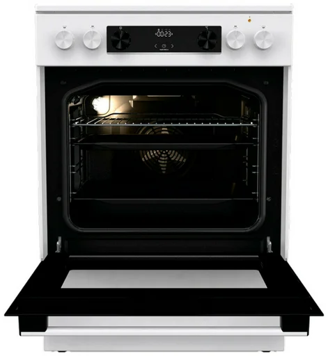 Плита стеклокерамическая Gorenje GEC6C40WD 60х60х85см белый
