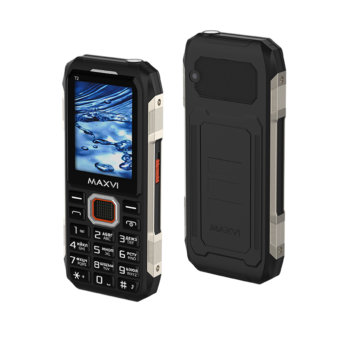 Мобильный телефон Maxvi T2 Black