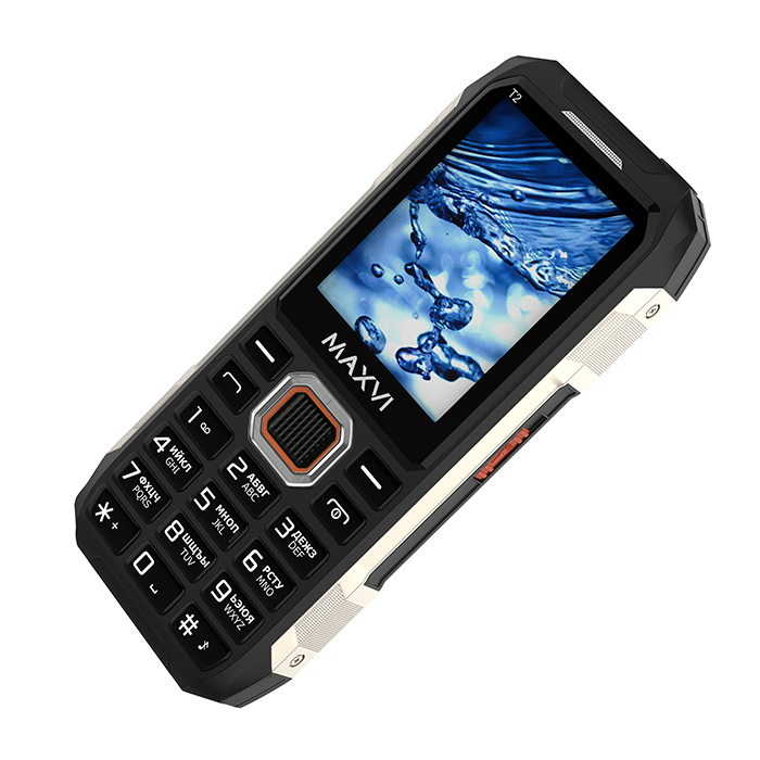 Мобильный телефон Maxvi T2 Black
