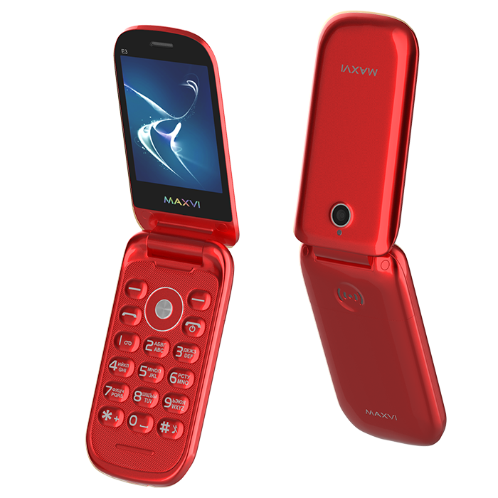 Мобильный телефон Maxvi E3 Red купить,NaN
