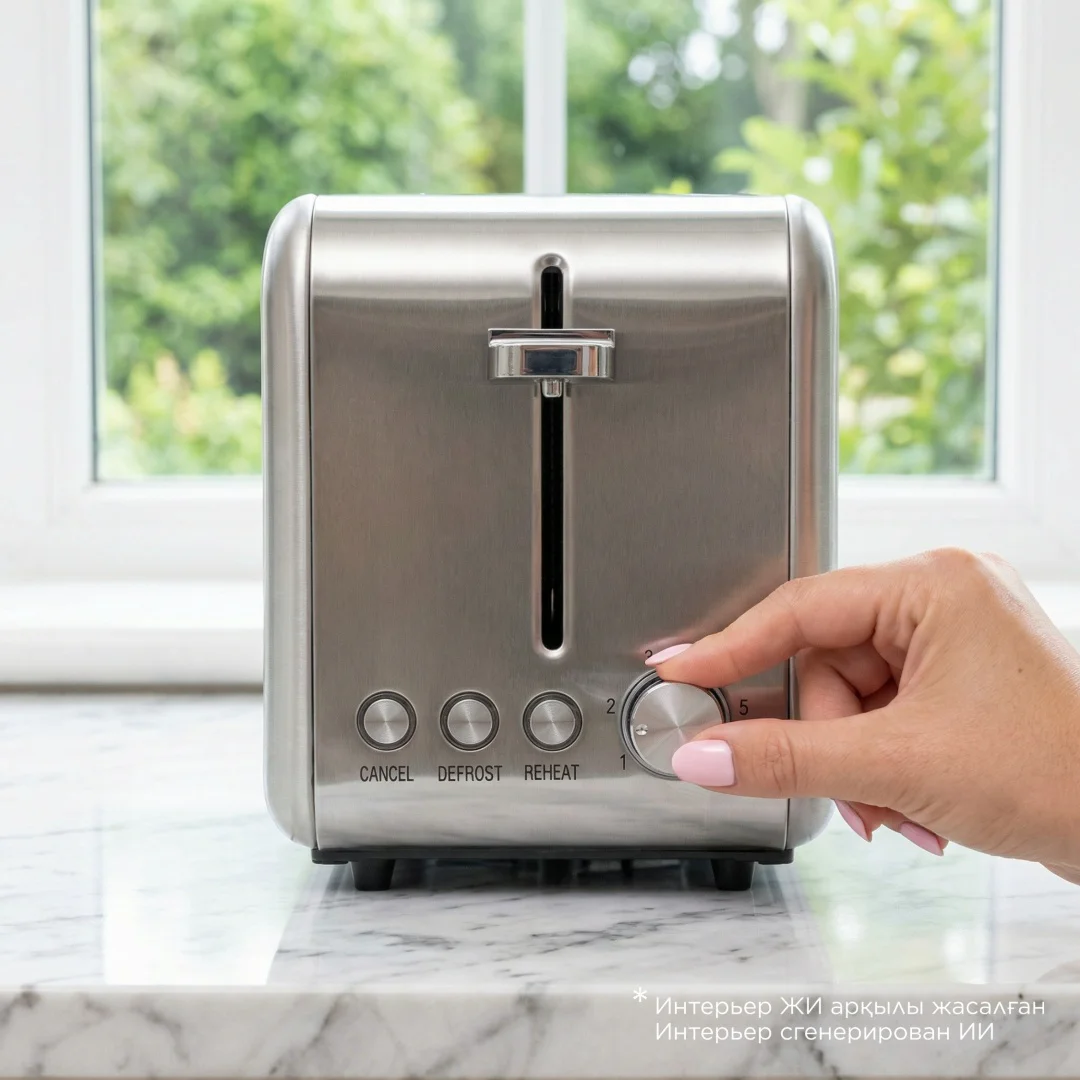 Тостер Midea MT-RS2L17W2 стальной купить,39990