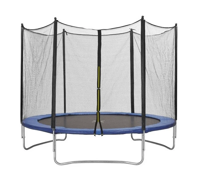 Батут пружинный с защитой X-Game kids XGK-06W черно-синий купить,NaN