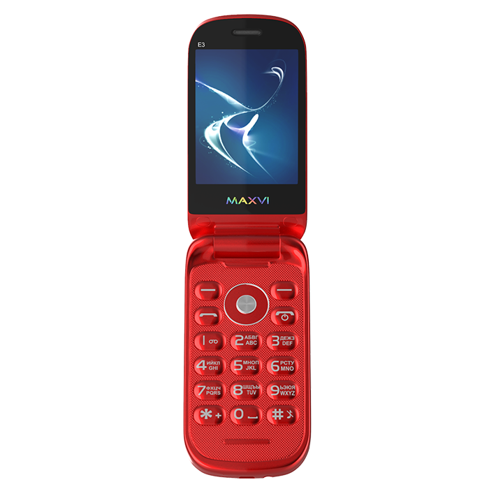 Мобильный телефон Maxvi E3 Red купить,NaN