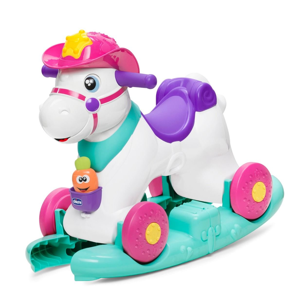 Каталка Chicco Лошадка Miss Baby Rodeo разноцветная купить,NaN