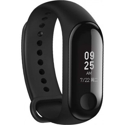 Фитнес-браслет Xiaomi Mi Band 3 чёрный купить,NaN