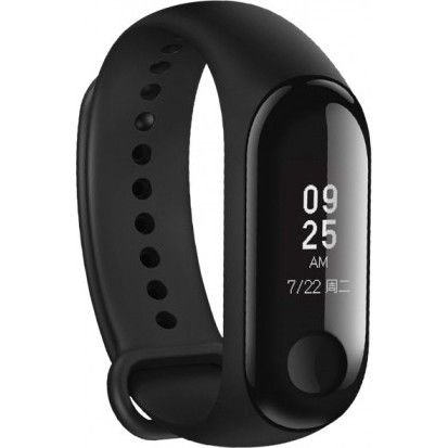 Фитнес-браслет Xiaomi Mi Band 3 чёрный купить,NaN