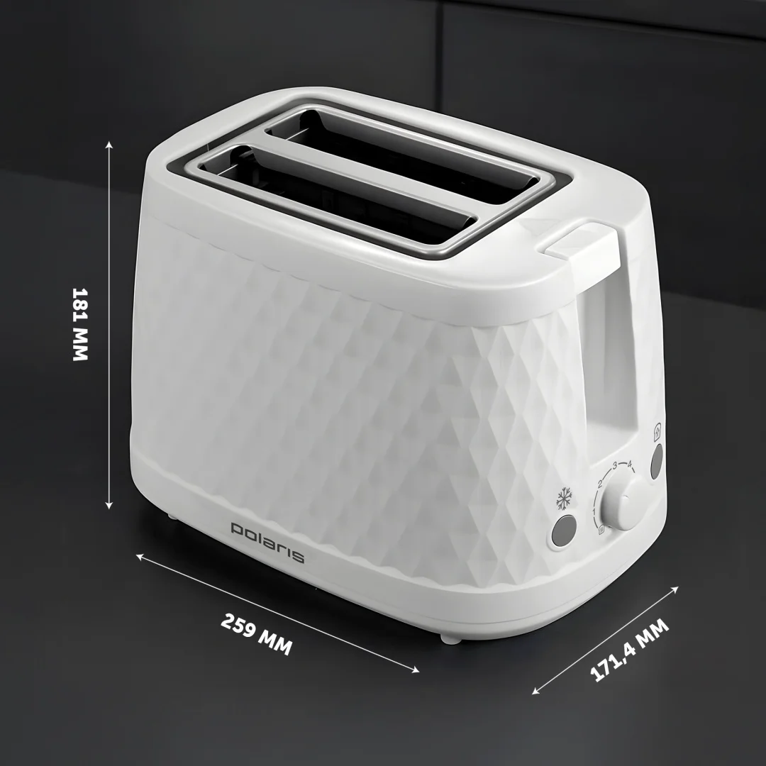 Тостер Polaris PET 0733A белый купить,18990