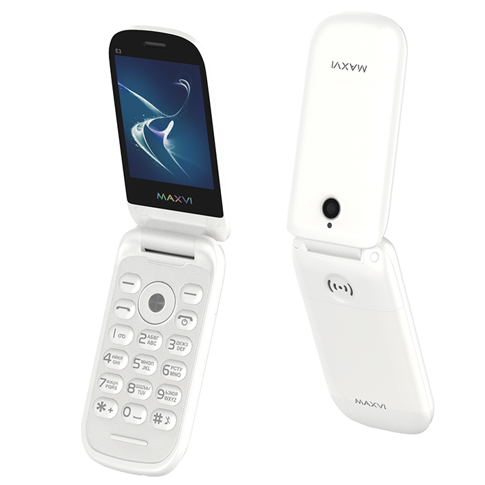 Мобильный телефон Maxvi E3 White купить,NaN