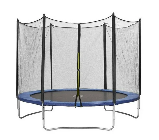 Батут пружинный с защитой X-Game kids XGK-06W черно-синий