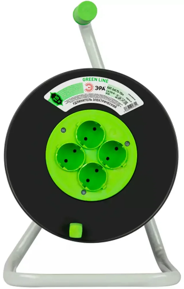 Удлинитель силовой Эра Green Line KAT-2x0.75-15m 15м ПВС 2x0.75мм2