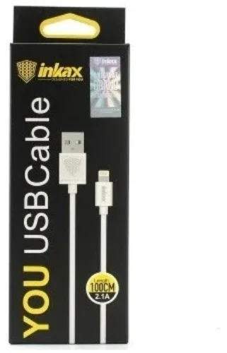Кабель Inkax USB to Lightning CK 48 IP для Apple iPhone 1м белый