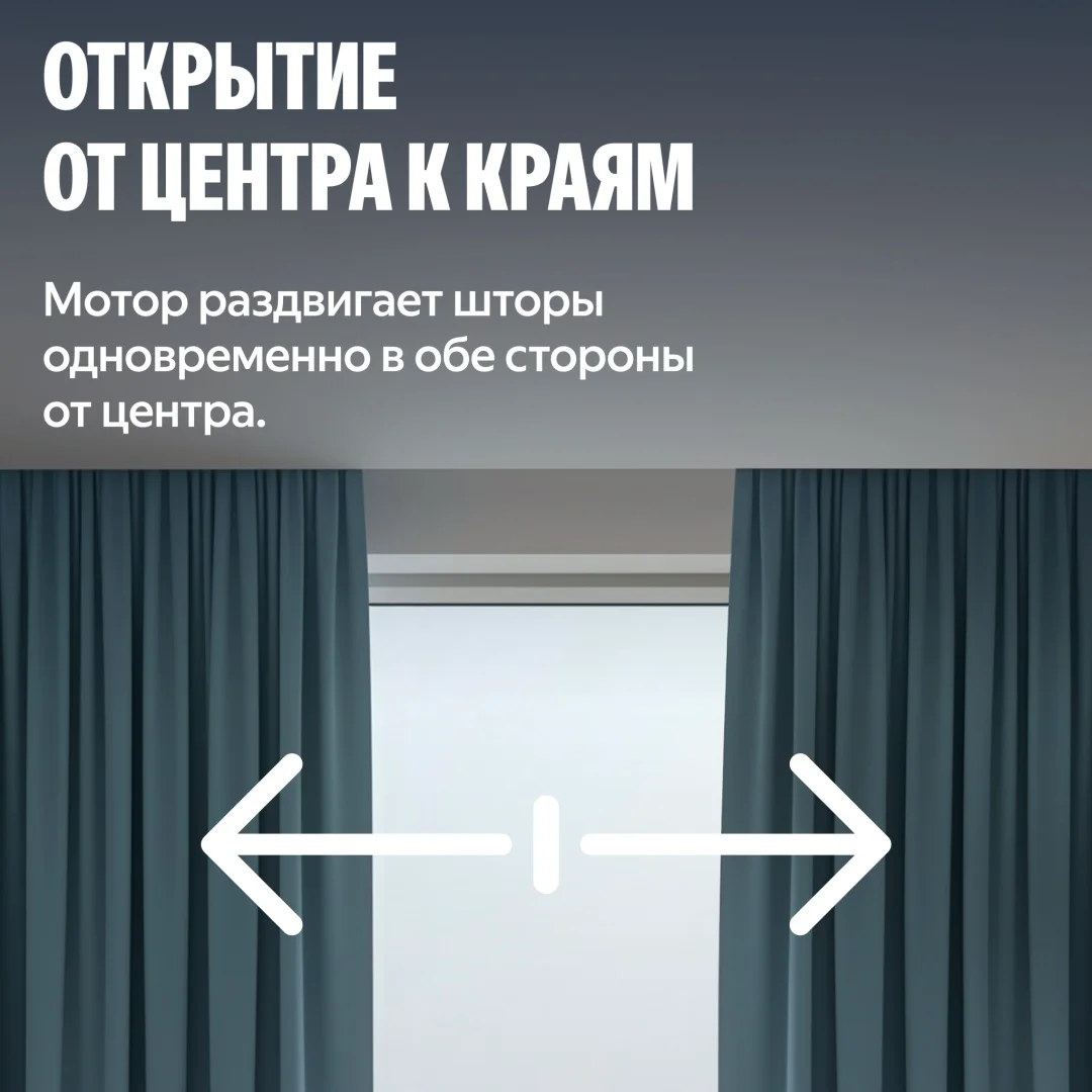Умный карниз Яндекс YNDX-00592 2.4-4.5м - ForteMarket Умный карниз Яндекс YNDX-00592 2.4-4.5м купить,98990