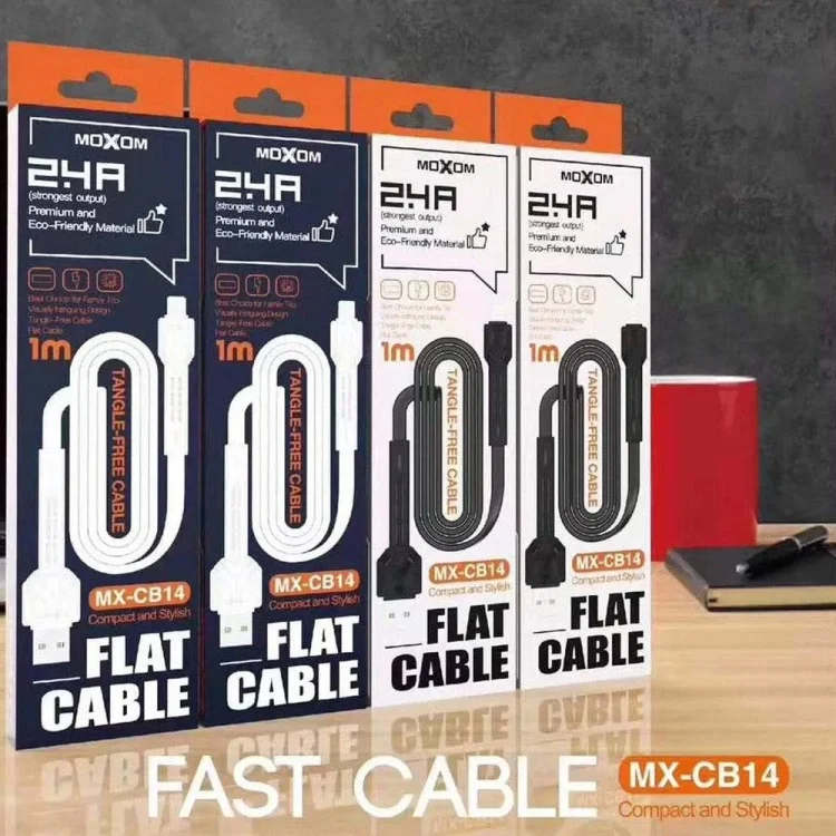 Кабель Moxom MX-CB14 Micro USB 1м белый купить,490