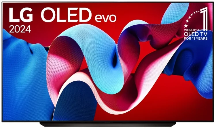 Телевизор 83" (211 см) LG OLED83C4RLA OLED UHD Black
