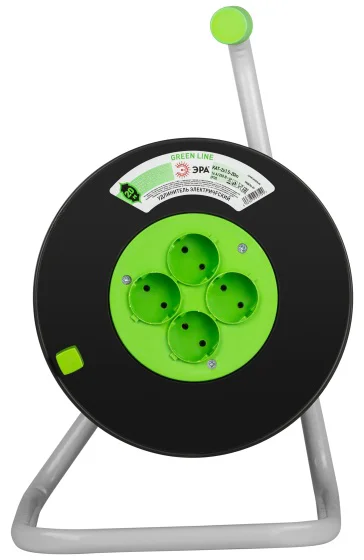 Удлинитель силовой Эра Green Line KAT-2x1.5-20m 20м ПВС 2x1.5мм2