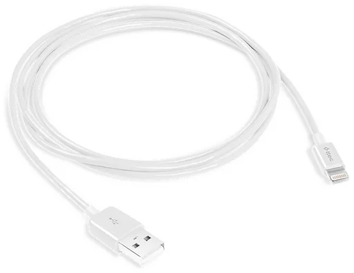 Кабель TTEC Lightning to USB 1.2м белый
