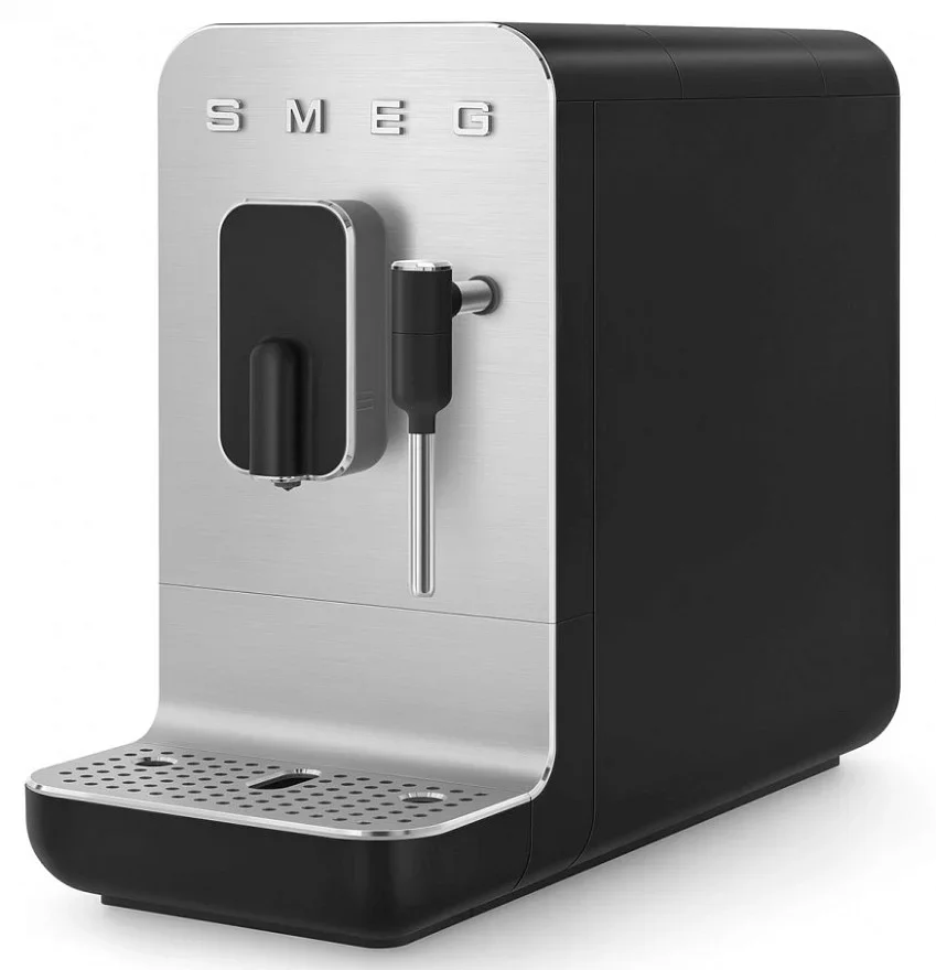 Кофемашина Smeg BCC12BLMEU Black Silver
