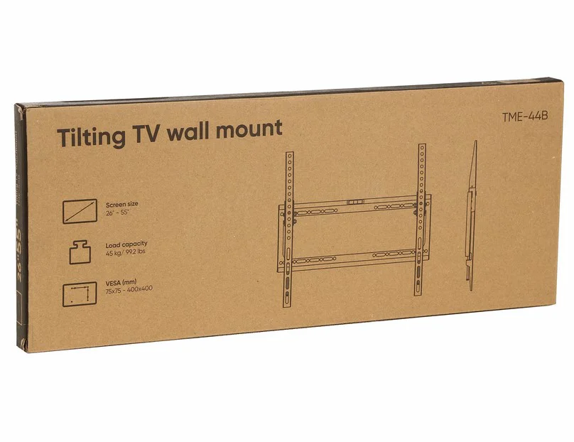 Кронштейн настенный для ТВ Onkron TME-44B 26"-55" черный купить,6630